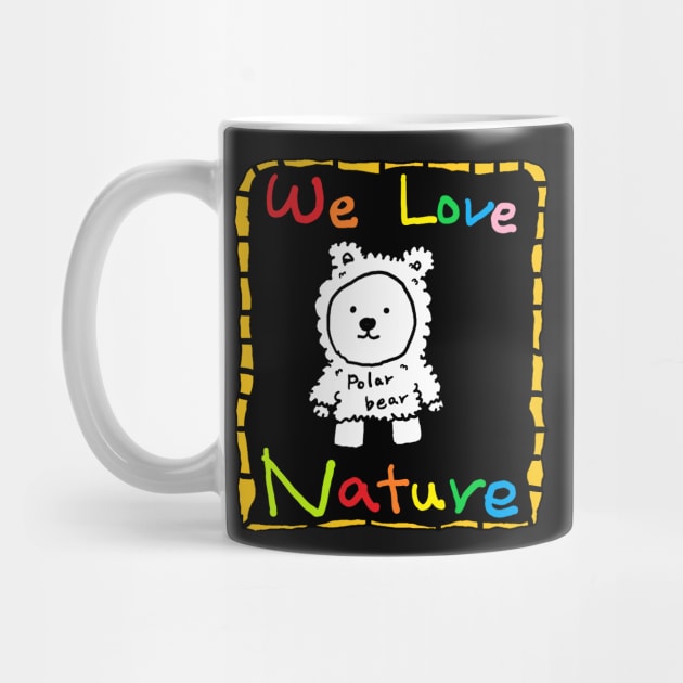 We love nature, polar bear by zzzozzo